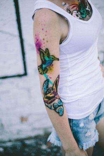 Airbrush Tattoos event